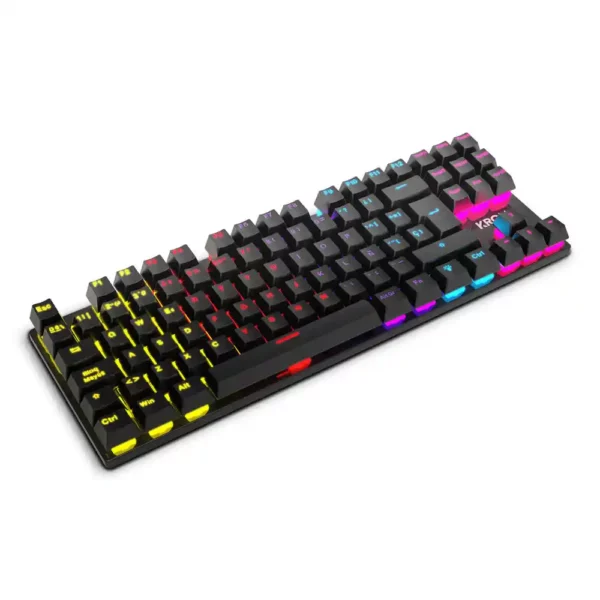 Clavier Krom KASIC TKL RAINBOW LED RGB Noir. SUPERDISCOUNT FRANCE