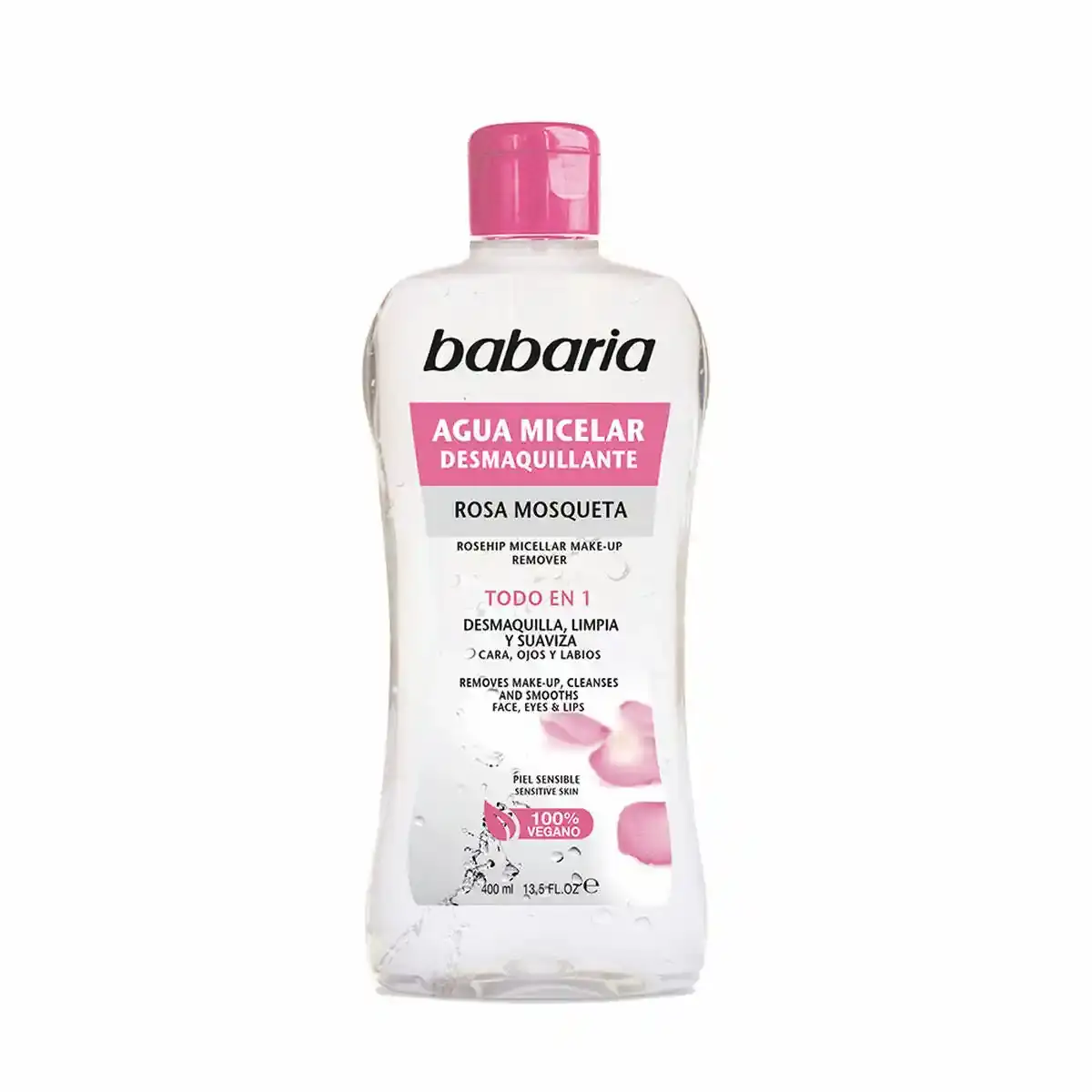Eau micellaire demaquillante babaria 400 ml rose musquee_2852. DIAYTAR SENEGAL - Votre Destination pour un Shopping Inoubliable. Naviguez à travers notre catalogue et choisissez des produits qui vous marquent par leur originalité.