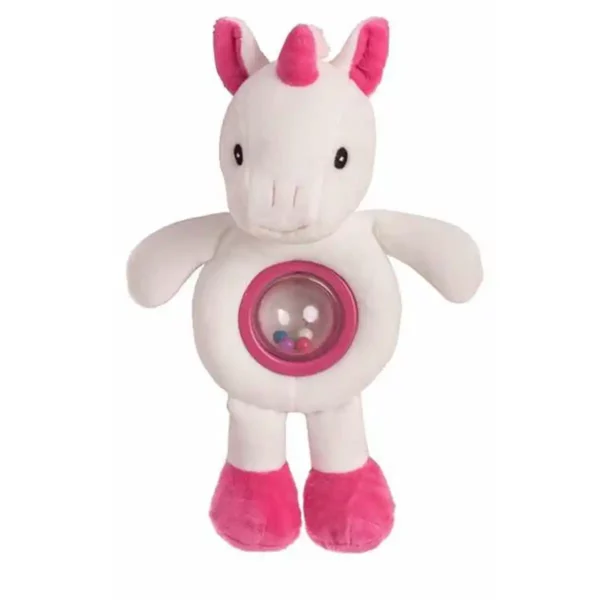 Hochet Peluche Rosi Licorne 28 cm. SUPERDISCOUNT FRANCE