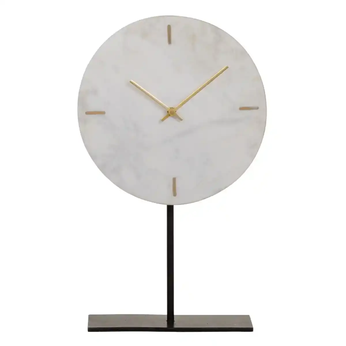 Horloge de table 26 x 10 x 42 cm marbre blanc_6766. Plongez dans l'Expérience DIAYTAR SENEGAL - Où Chaque Produit a une Histoire. Explorez notre boutique en ligne pour trouver des articles qui incarnent la passion et la créativité du Sénégal.