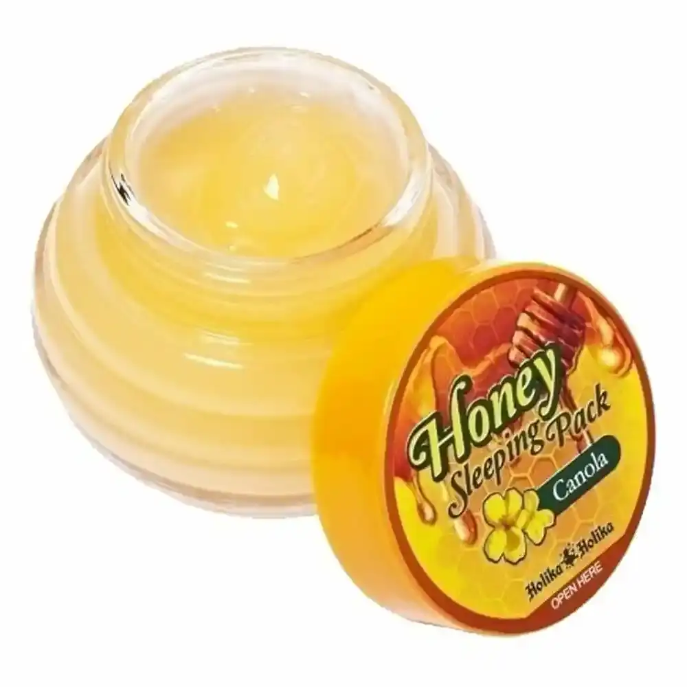 Masque de nuit hydratant holika holika honey sleeping pack canola 90 ml _3291. DIAYTAR SENEGAL - L'Art de Vivre en Couleurs et en Styles. Parcourez notre sélection et trouvez des articles qui reflètent votre personnalité et votre goût pour la vie.