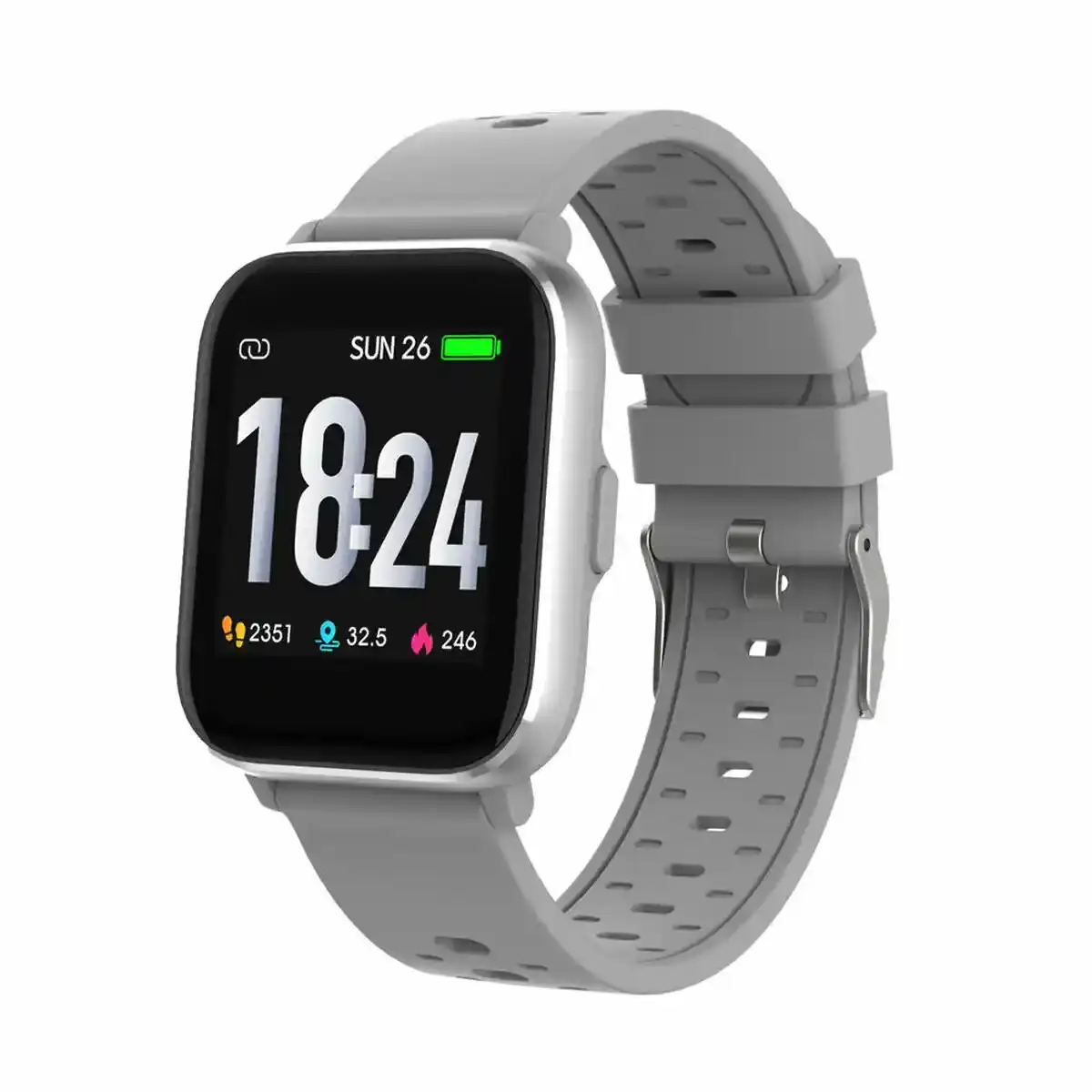 Montre connectee denver electronics sw 162 gris_4595. DIAYTAR SENEGAL - Là où Chaque Clic Compte. Parcourez notre boutique en ligne et laissez-vous guider vers des trouvailles uniques qui enrichiront votre quotidien.