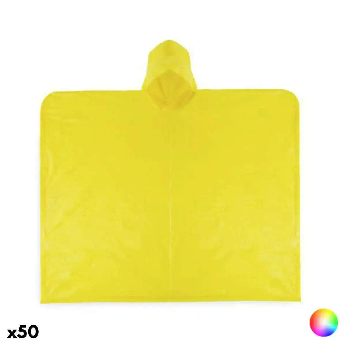 Poncho impermeable avec capuche 144262 50 unites _5340. DIAYTAR SENEGAL - Là où Choisir est une Affirmation de Style. Naviguez à travers notre boutique en ligne et choisissez des produits qui vous distinguent et vous valorisent.