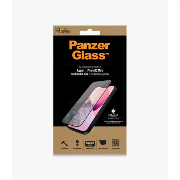 Protecteur d'écran Panzer Glass PRO2744 IPHONE 13 MINI. SUPERDISCOUNT FRANCE