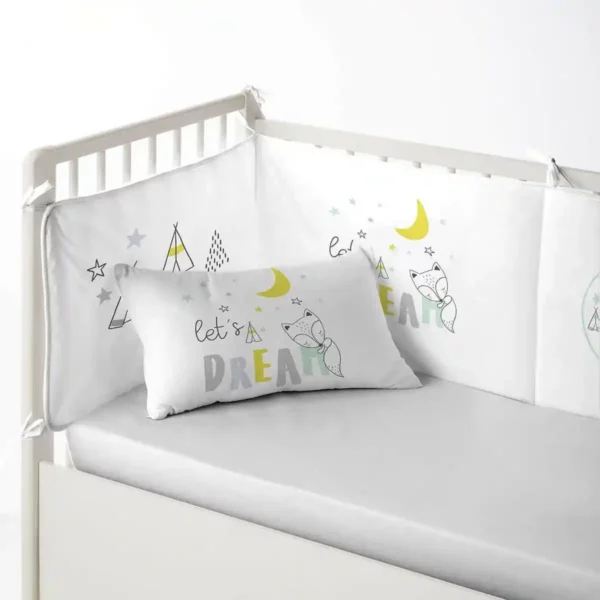 Protège lit Cool Kids Let's Dream (60 x 60 x 60 + 40 cm). SUPERDISCOUNT FRANCE