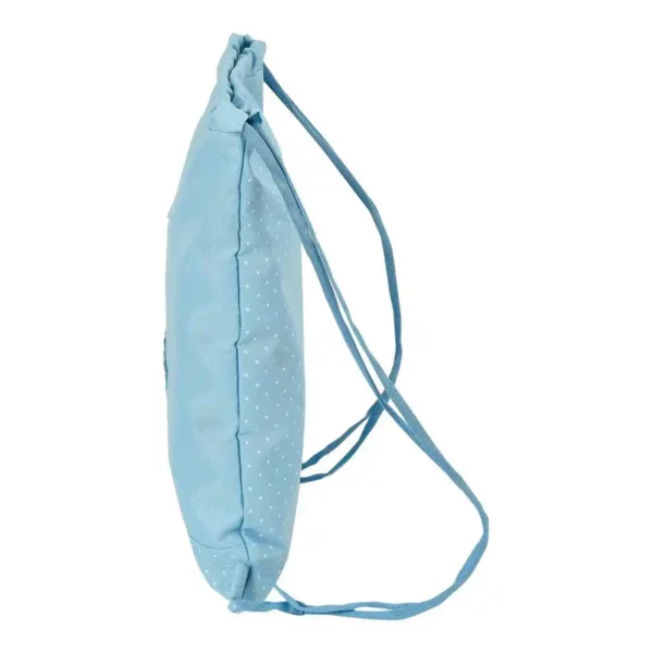 Sac à Dos à Cordes Star Glow Lab M196 Bleu Clair. SUPERDISCOUNT FRANCE