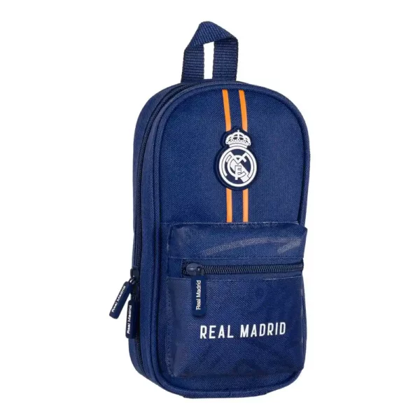 Sac à dos Trousse Real Madrid C.F. Bleu (12 x 23 x 5 cm). SUPERDISCOUNT FRANCE