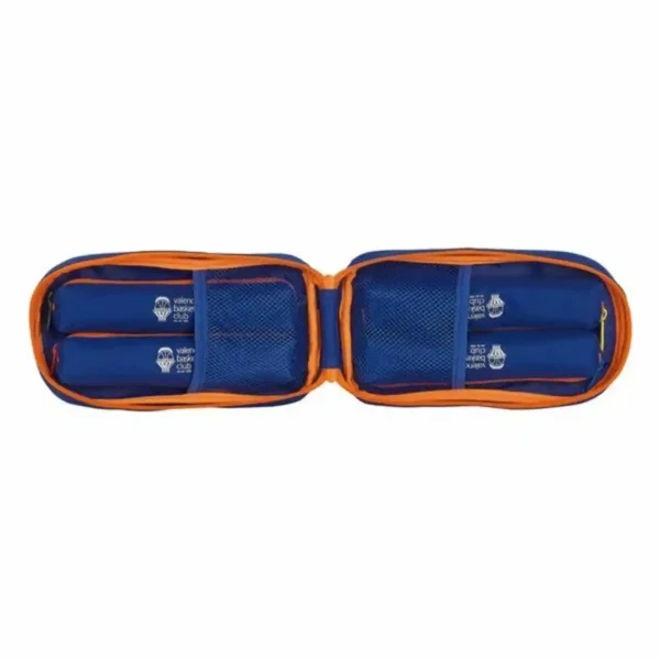 Sac à dos Trousse Valencia Basket Bleu Orange. SUPERDISCOUNT FRANCE