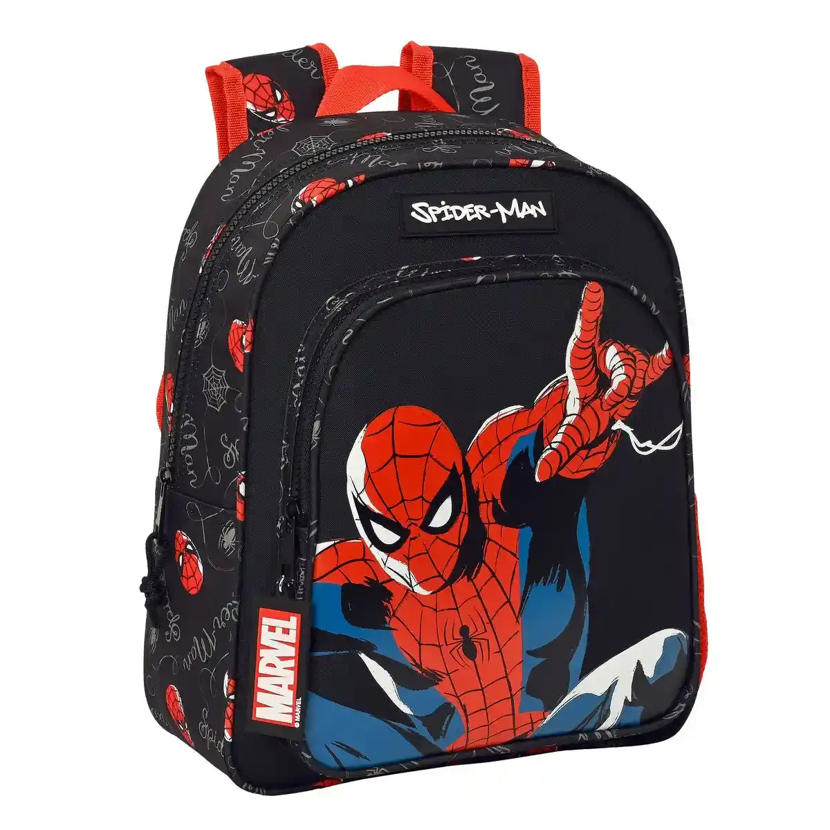 Sac enfant Spiderman Hero Noir (27 x 33 x 10 cm). SUPERDISCOUNT FRANCE