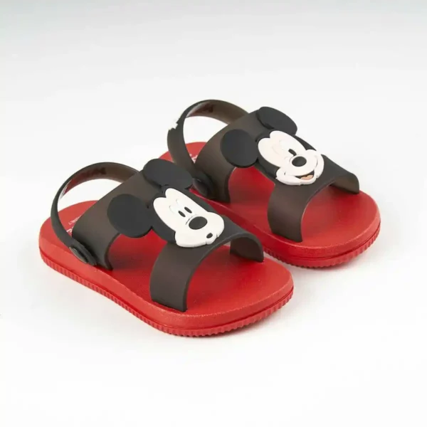 Sandales pour enfants Mickey Mouse Rouge. SUPERDISCOUNT FRANCE