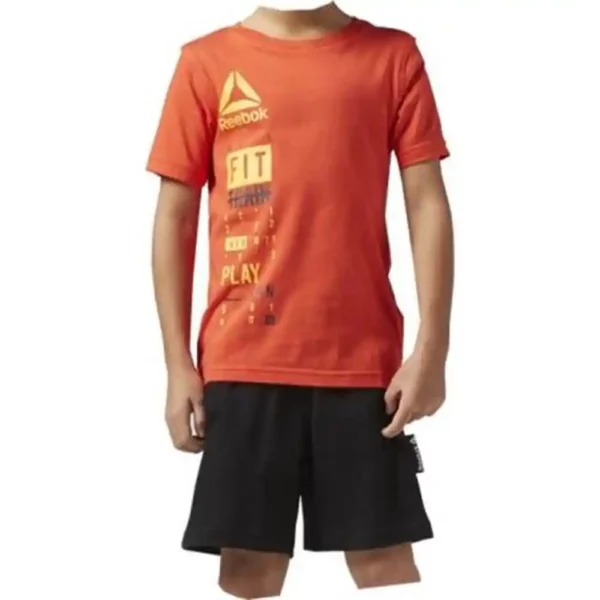 Tenue de sport pour enfants Reebok BK4380 Orange. SUPERDISCOUNT FRANCE