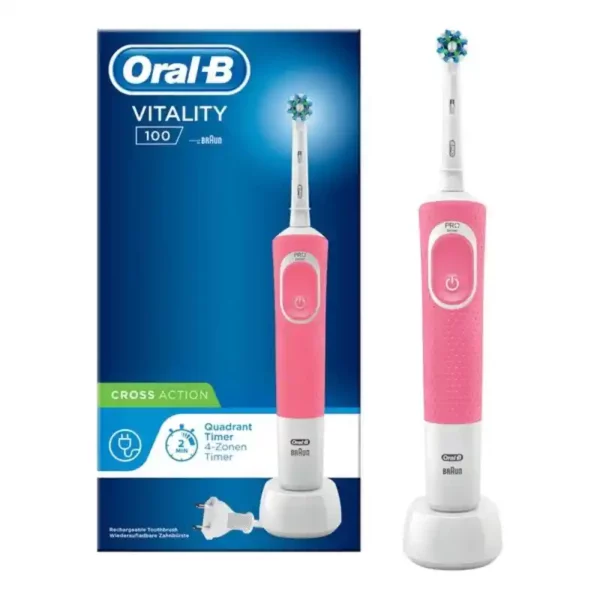 Brosse a dents electrique oral b vitality 100 rose reconditionnee b _1067. DIAYTAR SENEGAL - L'Art de Vivre en Couleurs et en Styles. Parcourez notre sélection et trouvez des articles qui reflètent votre personnalité et votre goût pour la vie.