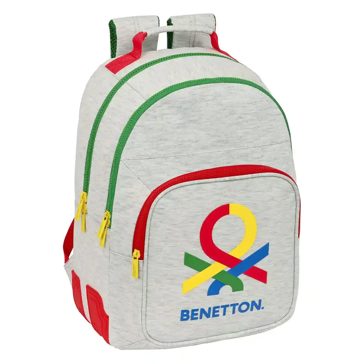Cartable Benetton Pop Gris (32 x 42 x 15 cm). SUPERDISCOUNT FRANCE