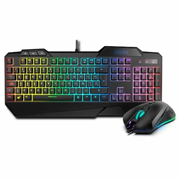 Clavier avec souris de jeu Krom NXKROMKRSHRSP RGB. SUPERDISCOUNT FRANCE