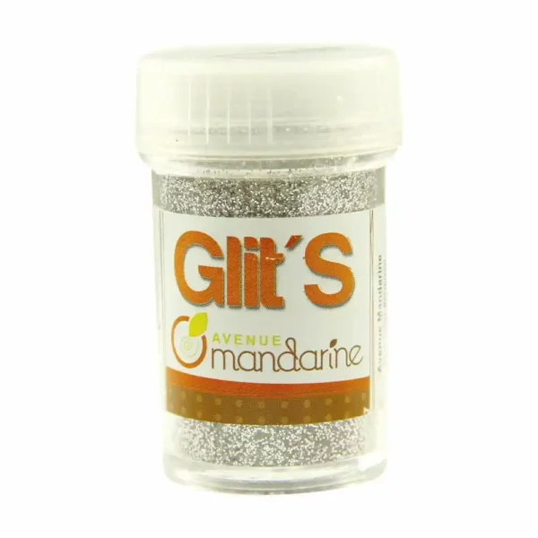 Glitter Avenue Mandarine Glit's Silver (14 gr) (Reconditionné B). SUPERDISCOUNT FRANCE