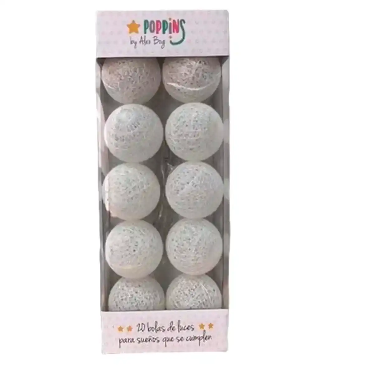 Guirlande de boules led roymart poppins blanc_7025. DIAYTAR SENEGAL - L'Art de Choisir, l'Art de Vivre. Parcourez notre boutique en ligne et découvrez des produits qui transforment chaque choix en une expérience enrichissante.