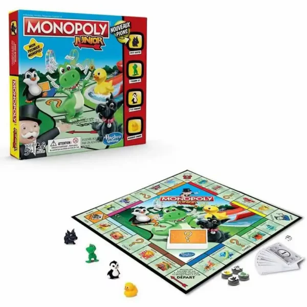 Jeu de societe monopoly junior fr _2649. Bienvenue dans l'univers captivant de DIAYTAR SENEGAL - Votre Plateforme de Shopping Tout-en-Un. Parcourez notre boutique en ligne pour découvrir des produits uniques, allant des articles ménagers aux élégants accessoires de mode.