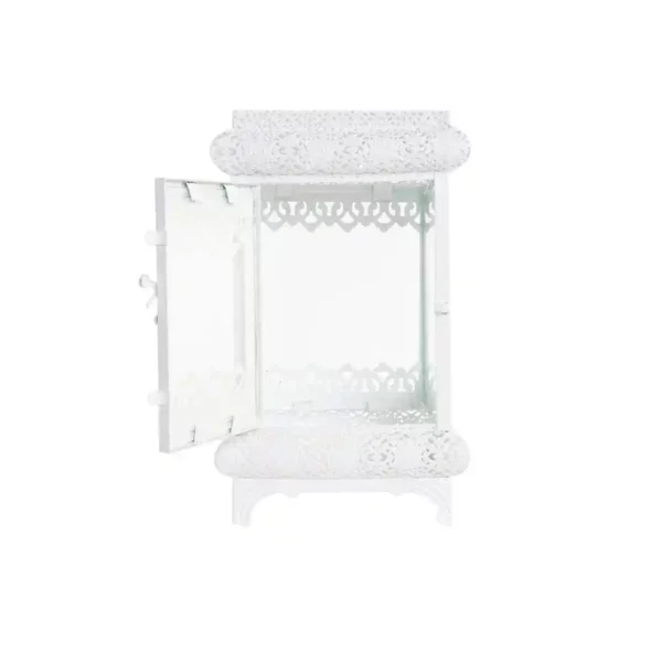 Lanternes dkd home decor cristal metal blanc 19 x 19 x 58 cm _3867. Découvrez DIAYTAR SENEGAL - Là où Votre Shopping Prend Vie. Plongez dans notre vaste sélection et trouvez des produits qui ajoutent une touche spéciale à votre quotidien.