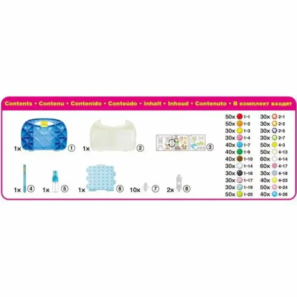 Perles de verre Aquabeads Le Coffret Initiation. SUPERDISCOUNT FRANCE