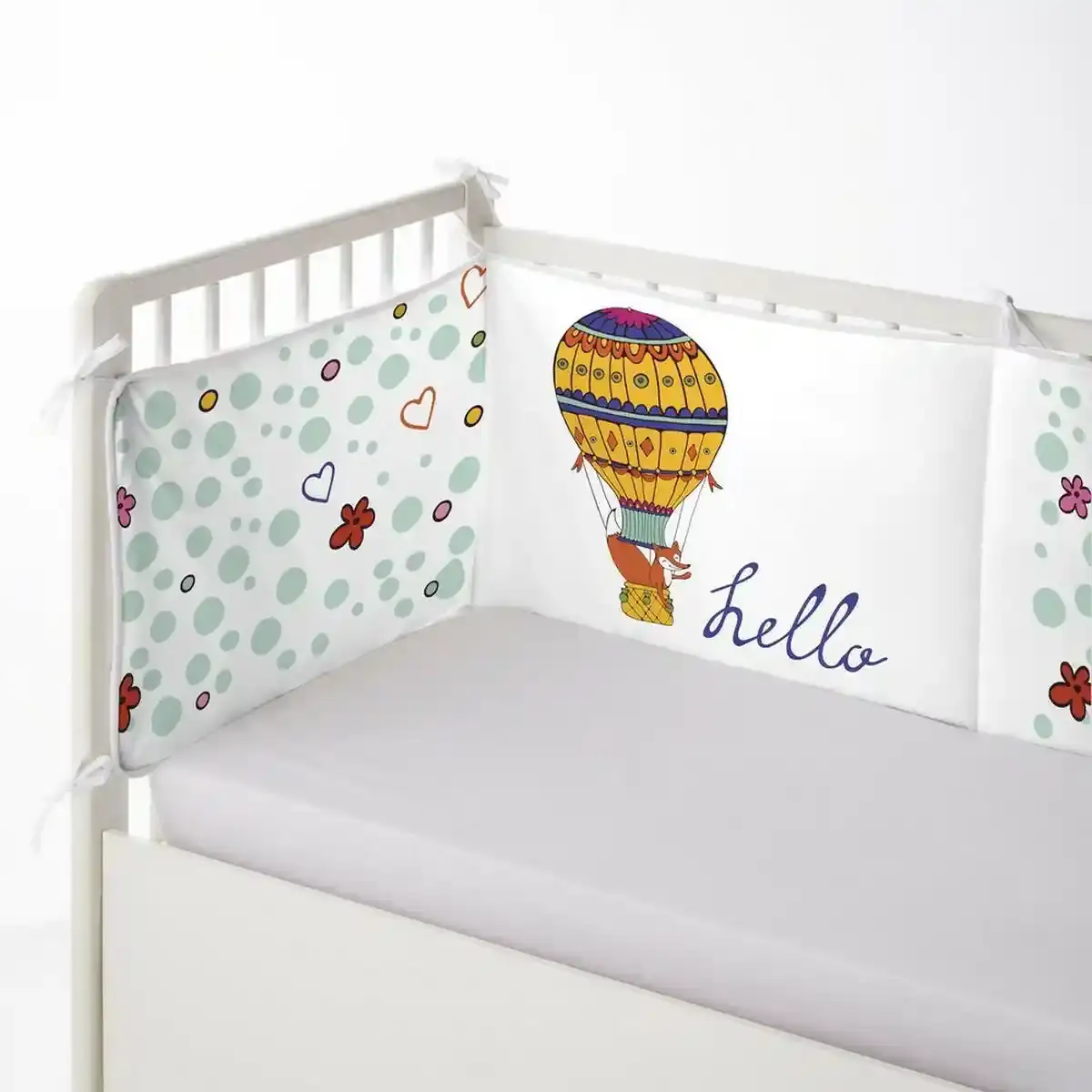 Protège lit Cool Kids Felipe (60 x 60 x 60 + 40 cm). SUPERDISCOUNT FRANCE