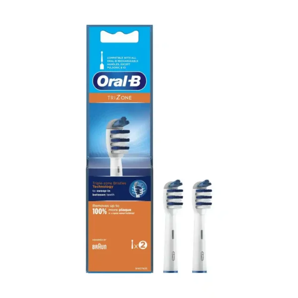 Rechange pour brosse a dents electrique oral b trizone 2 unites_2417. DIAYTAR SENEGAL - Un Monde de Possibilités à Portée de Clic. Parcourez notre site web pour découvrir des sélections infinies, de l'épicerie aux bijoux, et vivez une expérience d'achat sans pareil.