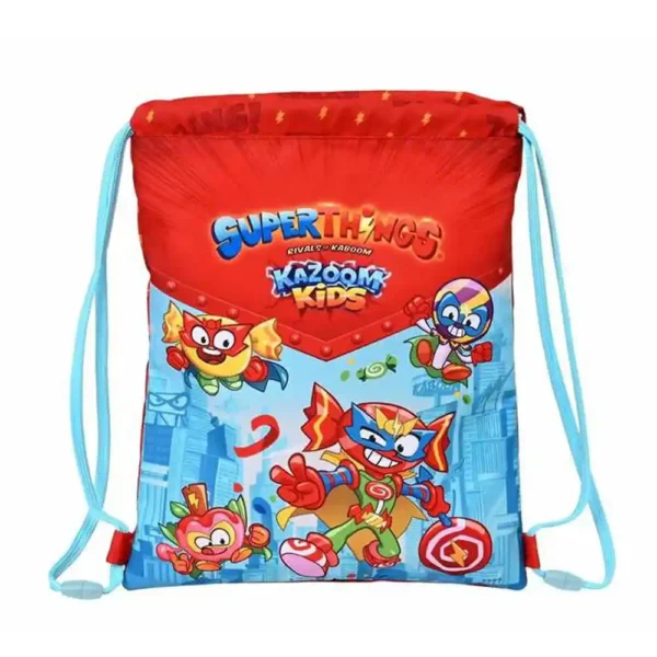 Sac à Dos à Cordes SuperThings Kazoom Kids (26 x 34 x 1 cm). SUPERDISCOUNT FRANCE