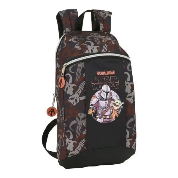 Sac à dos casual The Mandalorian The guild Black Brown (22 x 39 x 10 cm). SUPERDISCOUNT FRANCE