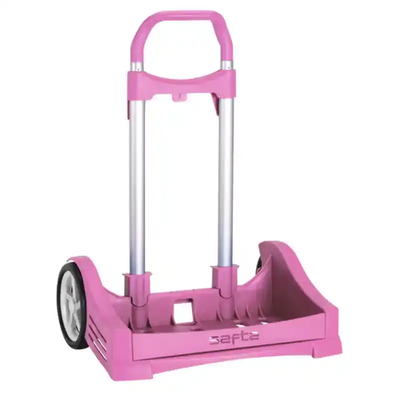 Sac à dos Trolley Safta Rose. SUPERDISCOUNT FRANCE