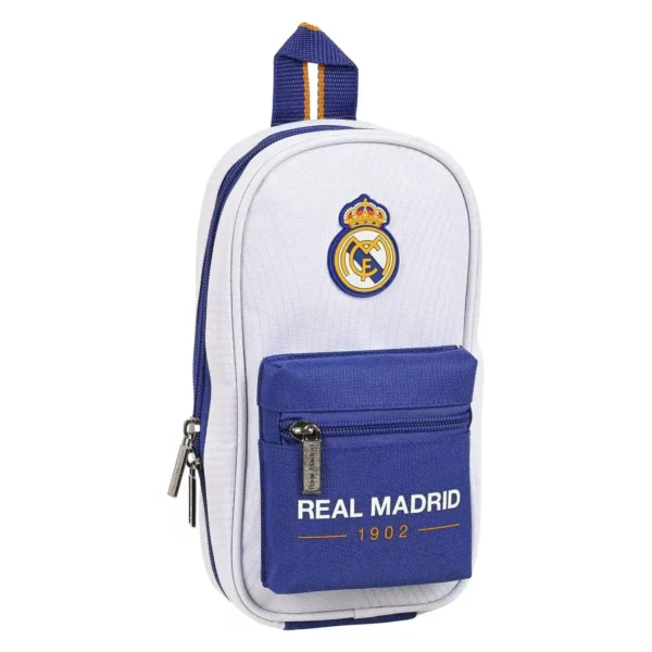 Sac à dos Trousse Real Madrid C.F. Bleu Blanc (33 pièces). SUPERDISCOUNT FRANCE