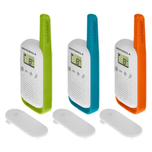 Talkie-Walkie Motorola T42 Multicolore (3 Pcs). SUPERDISCOUNT FRANCE