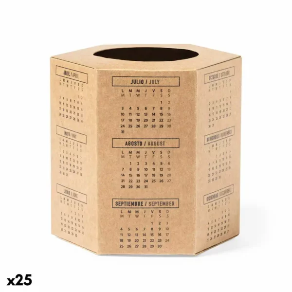 Trousse 142695 Calendrier Carton recyclé (25 Unités). SUPERDISCOUNT FRANCE
