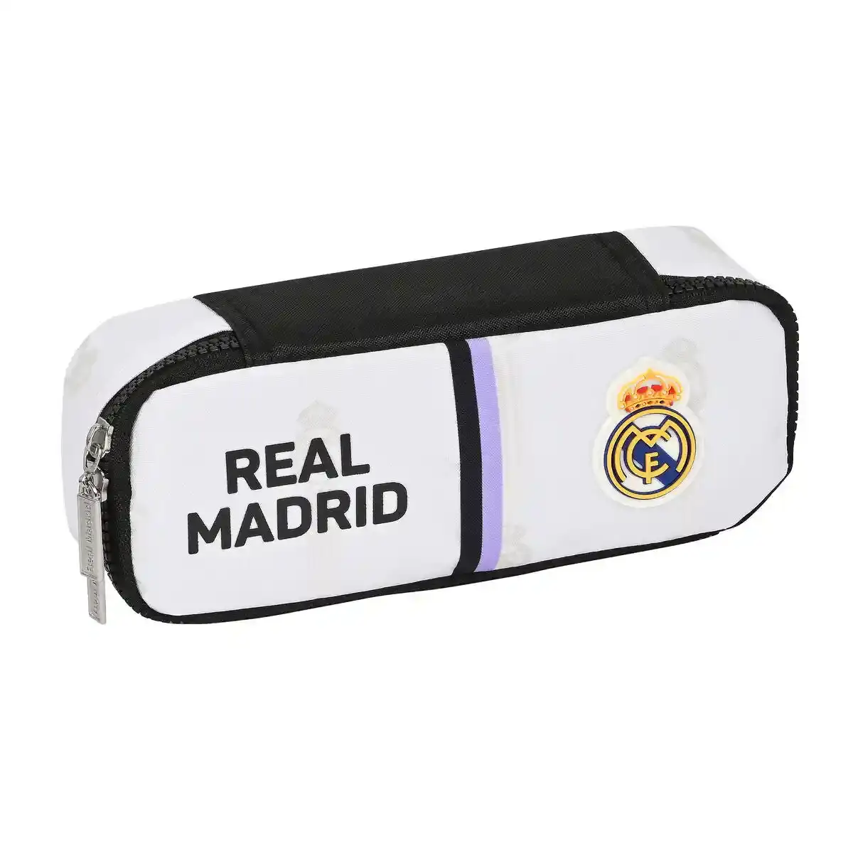 Cas scolaire Real Madrid C.F. Noir Blanc (22 x 5 x 8 cm). SUPERDISCOUNT FRANCE