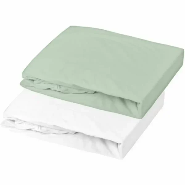 Drap housse Domiva 70 x 140 cm 2 Unités. SUPERDISCOUNT FRANCE