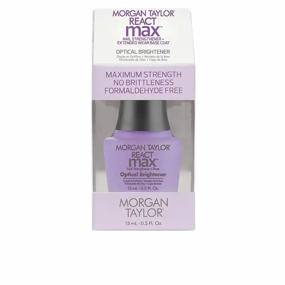 Durcisseur pour ongles morgan taylor react max azurant optique base coat 2 en 1 15 ml _6199. DIAYTAR SENEGAL - Là où Chaque Achat Contribue à un Rêve. Naviguez à travers notre boutique en ligne et soutenez des artisans talentueux tout en acquérant des trésors.
