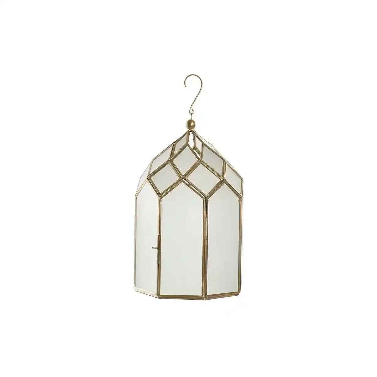 Lanterne dkd home decor cristal translucide laiton dore 19 x 19 x 31 cm _8833. DIAYTAR SENEGAL - Là où Choisir est un Acte d'Amour pour la Culture Sénégalaise. Explorez notre gamme et choisissez des produits qui célèbrent la richesse de notre patrimoine.