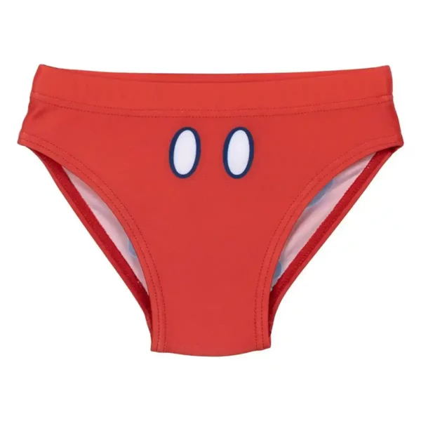 Maillot de bain enfant Mickey Mouse Rouge. SUPERDISCOUNT FRANCE