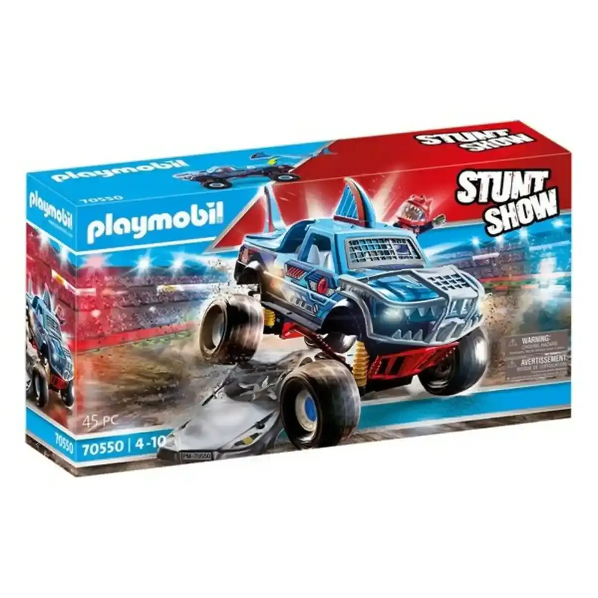 Monster Truck Shark Playmobil 70550 (45 pcs). SUPERDISCOUNT FRANCE