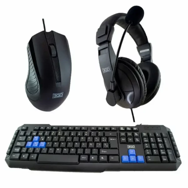 Pack Gaming 3GO COMBODRILEH2 Espagnol Qwerty. SUPERDISCOUNT FRANCE