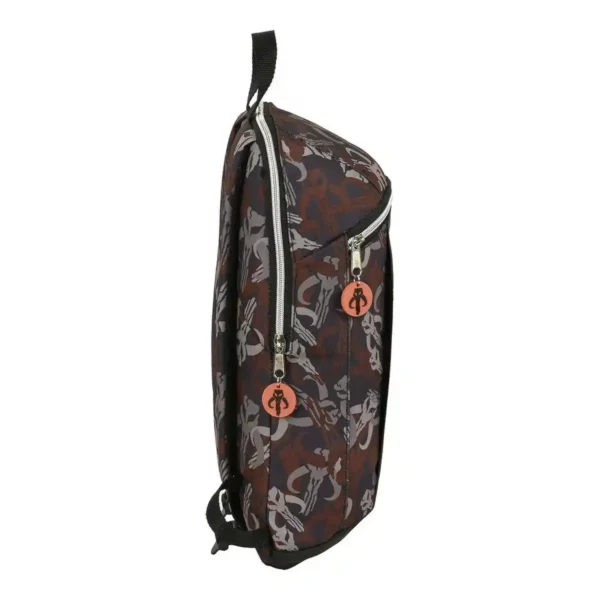 Sac à dos casual The Mandalorian The guild Black Brown (22 x 39 x 10 cm). SUPERDISCOUNT FRANCE