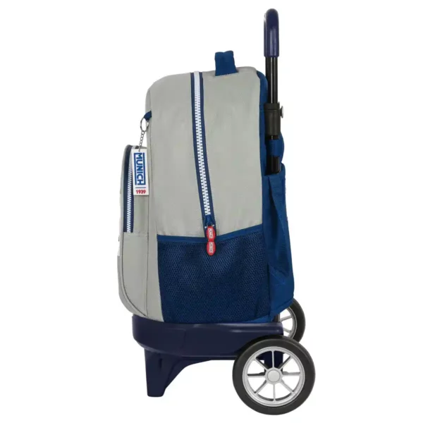 Sac à dos scolaire à roulettes Munich College Grey (33 x 45 x 22 cm). SUPERDISCOUNT FRANCE