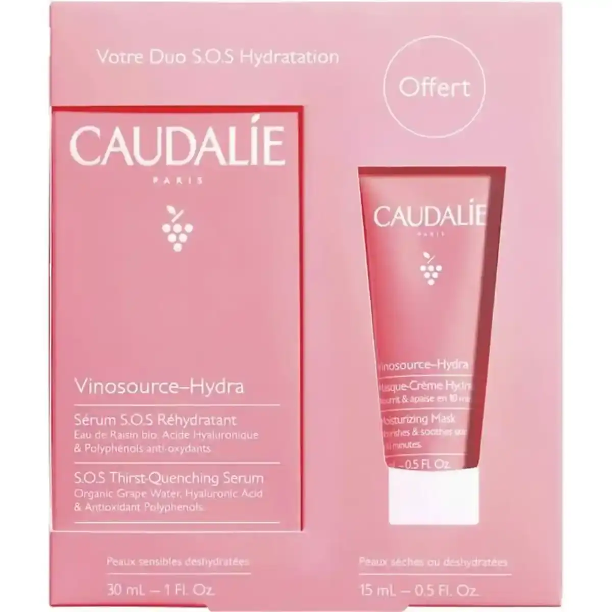 Soin visage hydratant caudalie vinosource hydra s o s 30 ml _6422. DIAYTAR SENEGAL - Votre Destination de Shopping Authentique au Sénégal. Plongez dans notre boutique en ligne pour découvrir des produits qui célèbrent la riche culture et l'artisanat du pays.