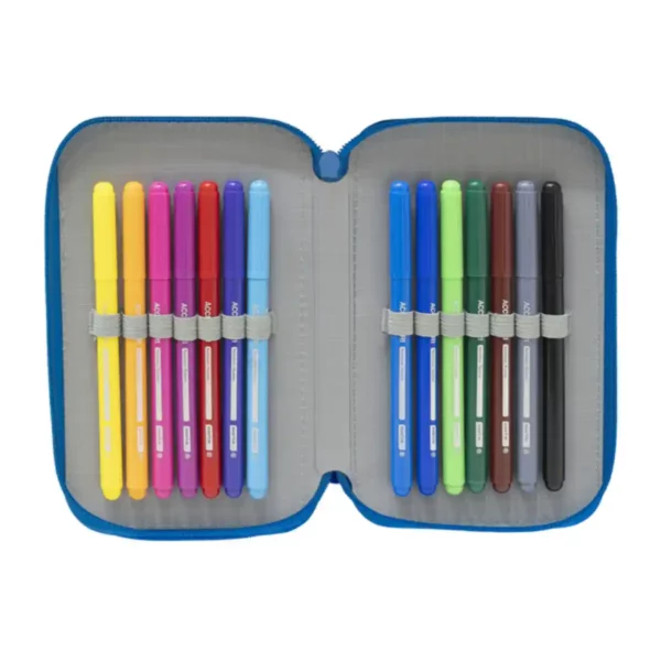 Trousse Double R. C. Deportivo de La Coruña Bleu Blanc (28 pcs). SUPERDISCOUNT FRANCE