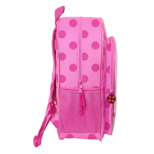 Cartable Lady Bug Fuchsia (33 x 42 x 14 cm). SUPERDISCOUNT FRANCE