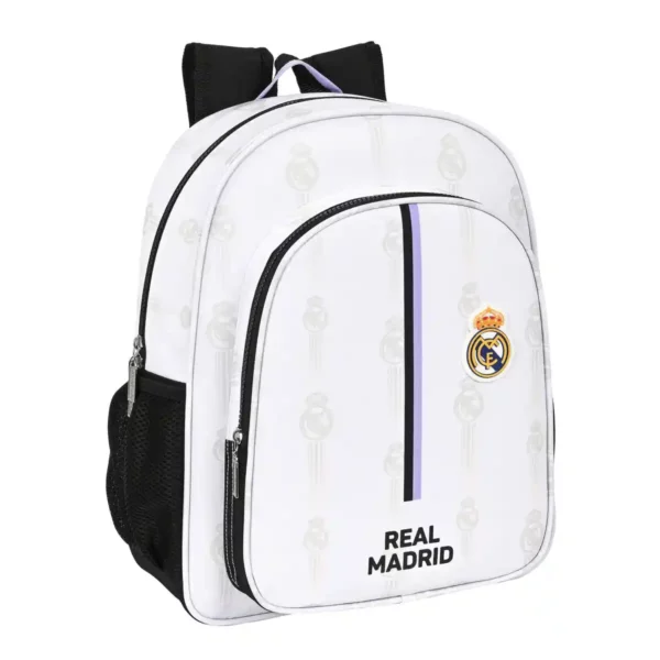 Cartable Real Madrid C.F. Noir Blanc (32 x 38 x 12 cm). SUPERDISCOUNT FRANCE