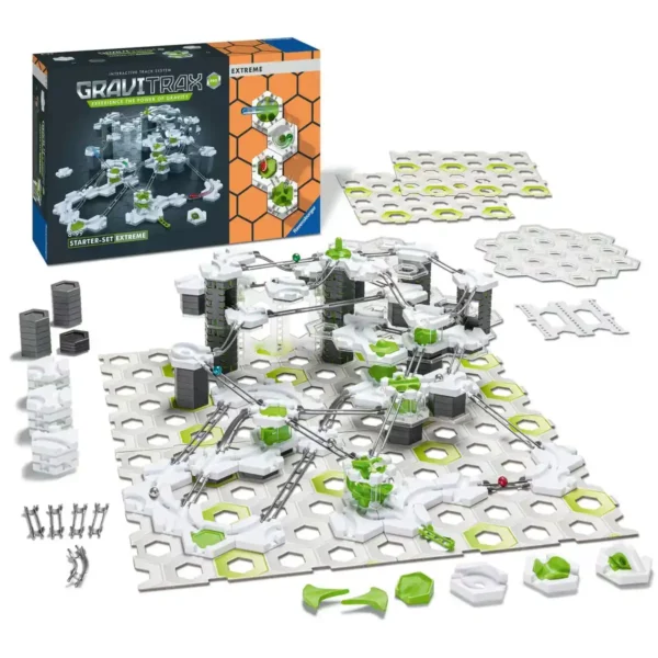 Ensemble de jeu Ravensburger GraviTrax PRO Starter Set Extreme - STEM (194 pièces). SUPERDISCOUNT FRANCE