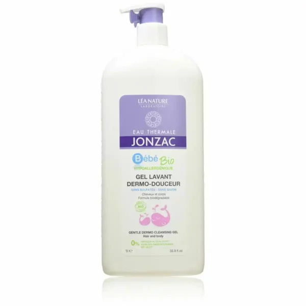 Gel Douche Hypoallergénique Eau Thermale Jonzac Bébé Bio (1000 ml). SUPERDISCOUNT FRANCE