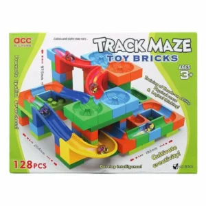 Jeu de blocs de construction Track Maze 118063 (128 pcs). SUPERDISCOUNT FRANCE