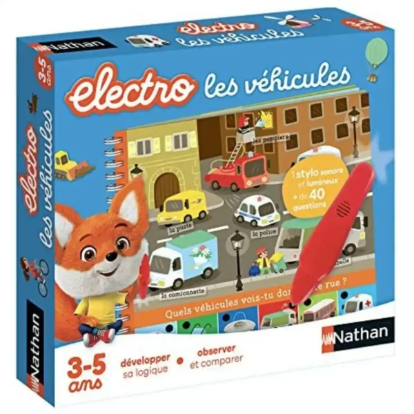 Jeu de société Nathan Electro Vehicles (FR). SUPERDISCOUNT FRANCE