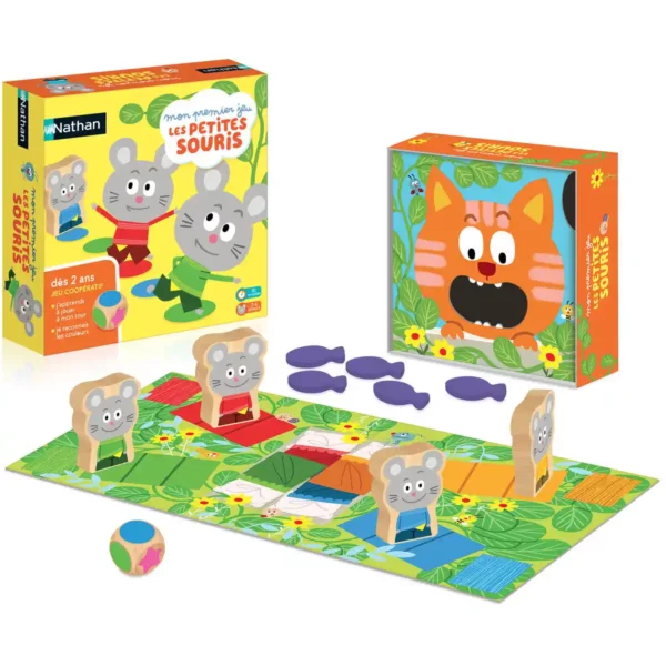 Jeu de société Nathan My First Game Little Mouse (FR). SUPERDISCOUNT FRANCE