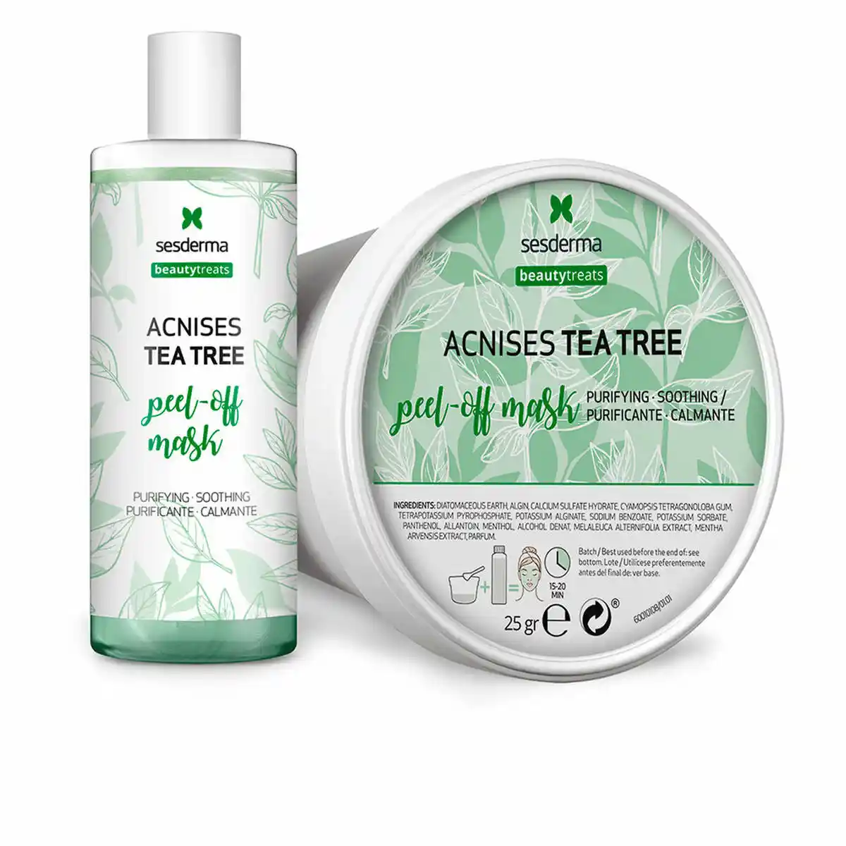 Masque facial peel off sesderma beauty treats acnises tea tree 75 ml 25 gr _7219. DIAYTAR SENEGAL - Là où la Beauté Rencontre la Fonctionnalité. Parcourez notre sélection pour trouver des produits qui allient esthétique et praticité, pour un quotidien sublimé.